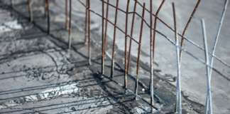 Bidding for Ottleys’ Ghaut Slope Stabilization Project Now Open Horizontal shot of vertical reinforcement in retaining walls