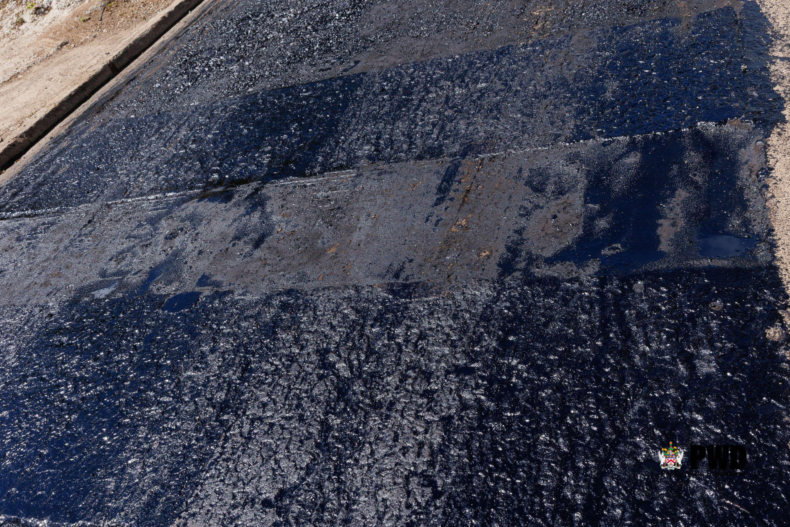 Notice of Roadwork on Southwell Street, Newtown